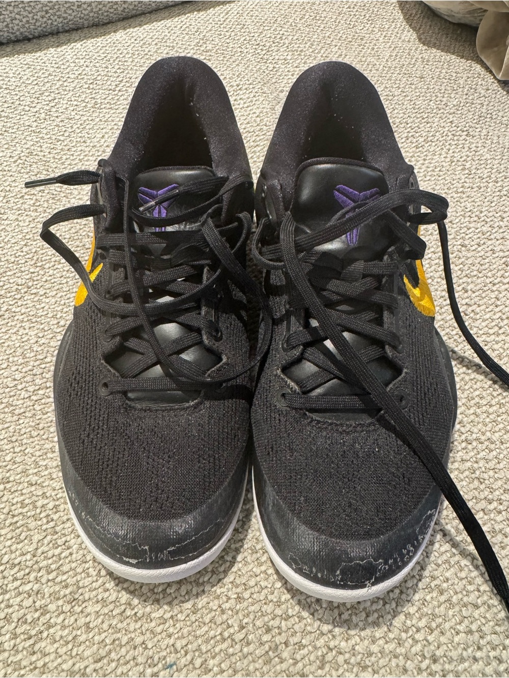 Nike Kobe 8 Protro “Lakers Away” Sz 8